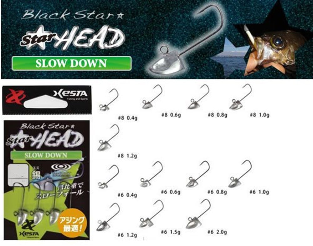 Xesta Slow Down Jighead İğne#6 1.2gr