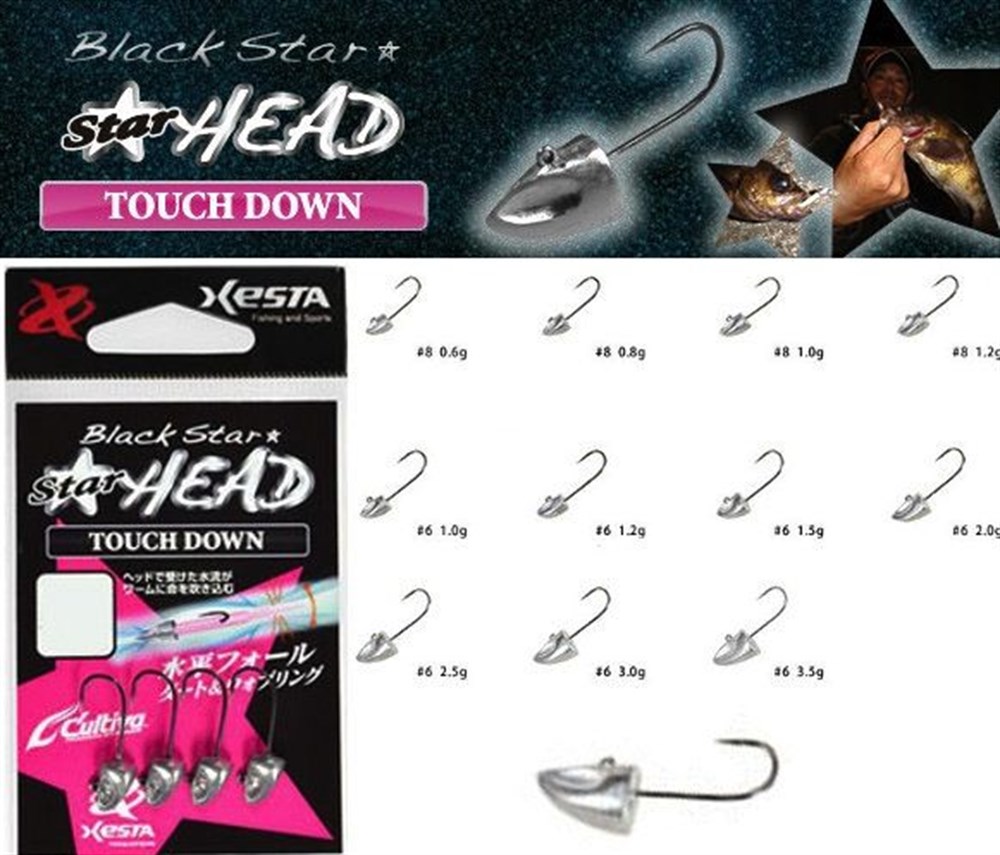 Xesta Touch Down Jighead İğne#6 1.2gr