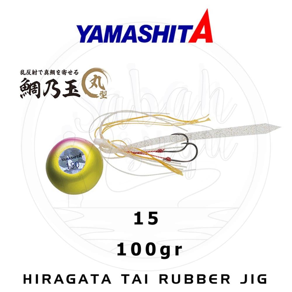 Yamashita Hiragata Tai Rubber Jig 100gr #15