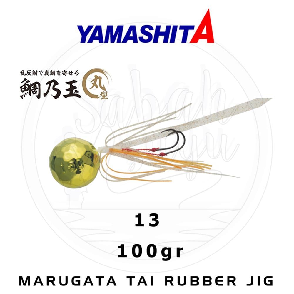 Yamashita Marugata Tai Rubber Jig 100gr #13