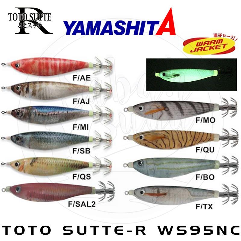 Yamashita Toto Sutte-R Kalamar Zokası WS95NC 9.5cm F/LB