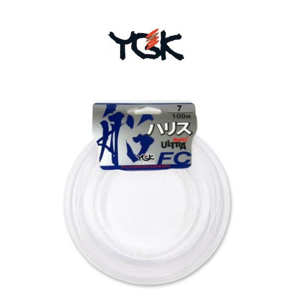 YGK FUNE 100% Fluorocarbon Misina 100mt #7 0.45mm