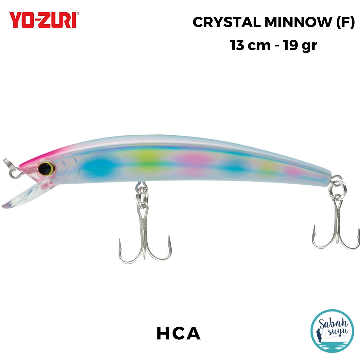 Yozuri Crystal Minnow F 1125 13cm 19gr Sahte Balık HCA