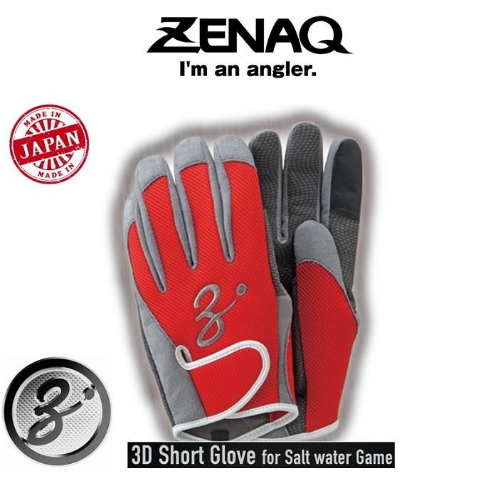 Zenaq 3-D Offshore Eldiven Kırmızı M