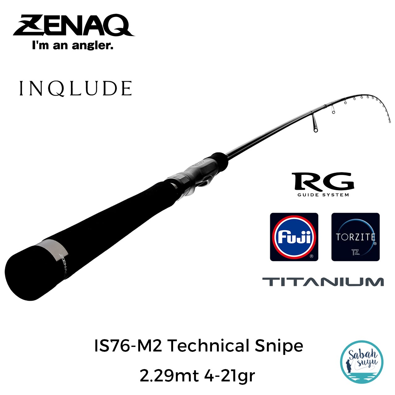 Zenaq Inqlude IS76-M2 Technical Snipe (RG) 2.29mt 4-21gr (2P) Spin Kamış