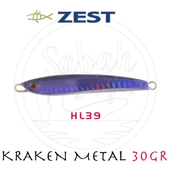 Zest Kraken Metal Jig 30gr HL 39