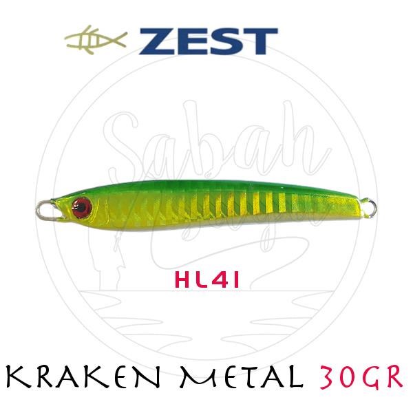 Zest Kraken Metal Jig 30gr HL 41