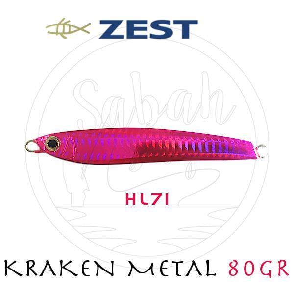 Zest Kraken Metal Jig 80gr HL 71