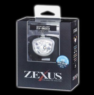 Zexus ZX-260 BK Led Kafa Lambası Siyah