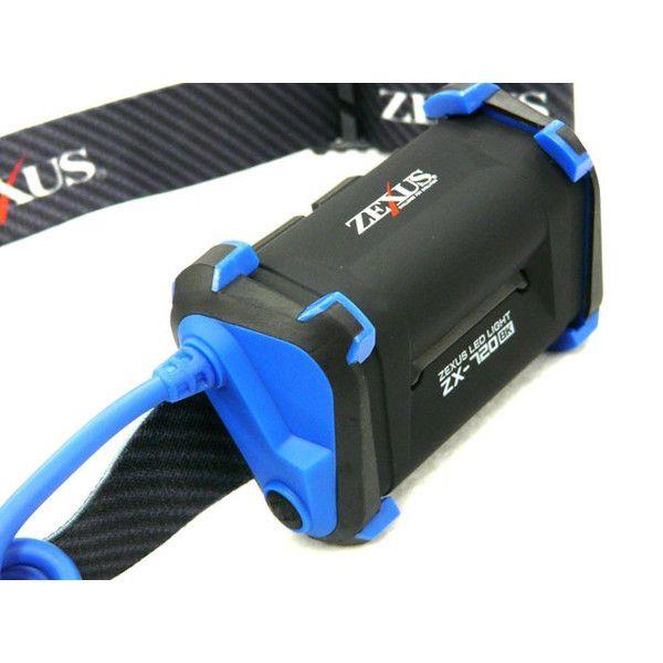 Zexus ZX-720 BK Profesyonel Led Kafa Lambası