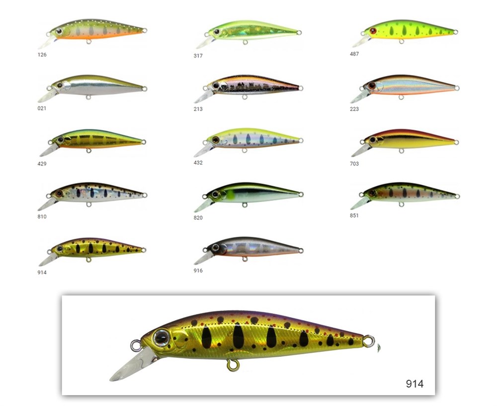 Zip Baits Rigge Flat 50S 914 50mm 5.3gr