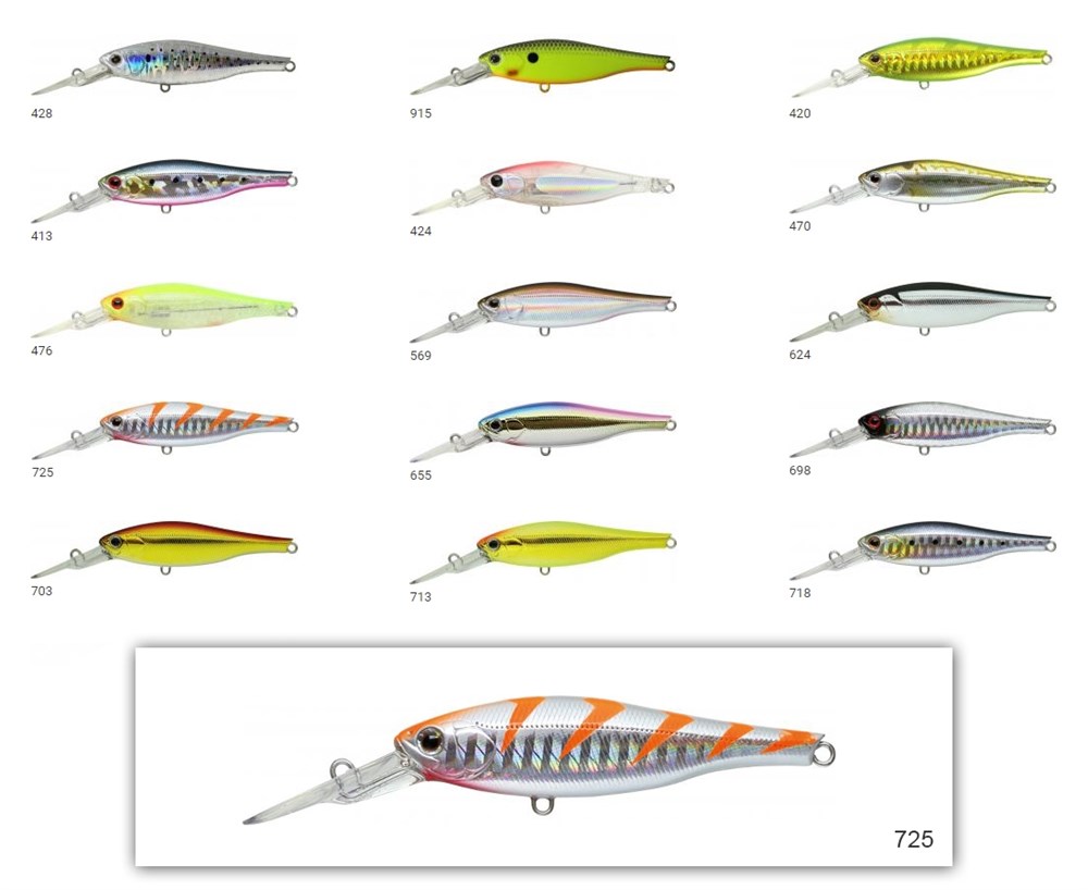 Zip Baits Shad 70SS 725 70mm 8gr