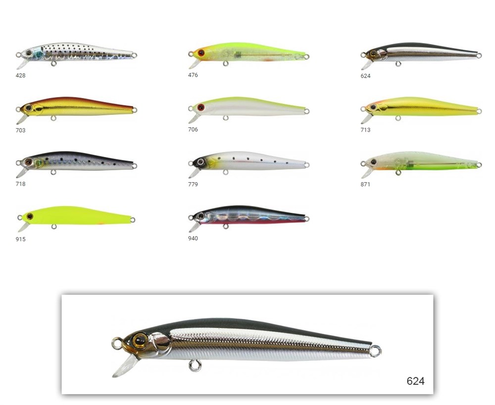 Zip Baits System Minnow 70F 624 70mm 4.5gr