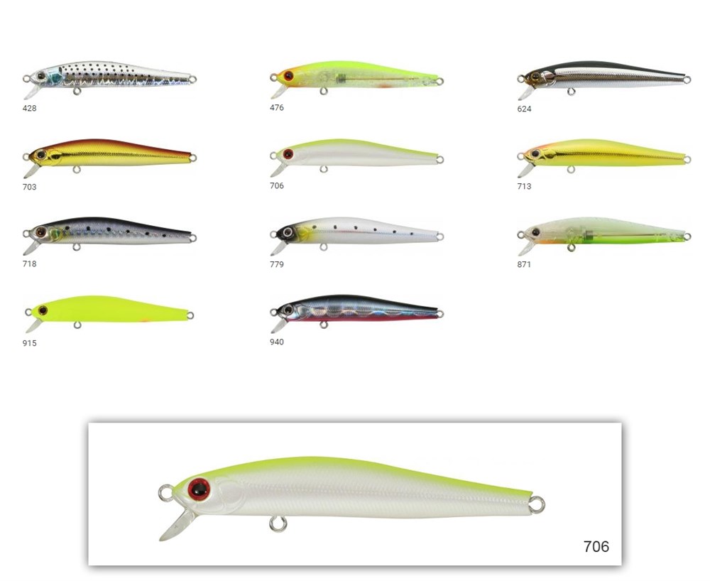 Zip Baits System Minnow 70F 706 70mm 4.5gr