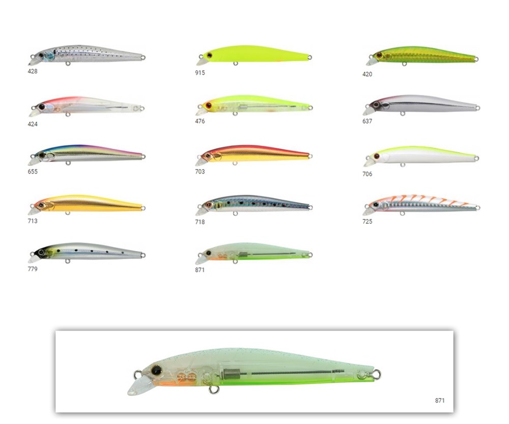 Zip Baits System Minnow 90F 871 90mm 9gr