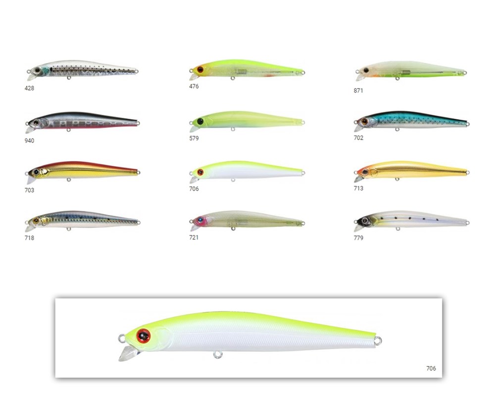 Zip Baits System Minnow Tidal 110F 706 110mm 14.5gr