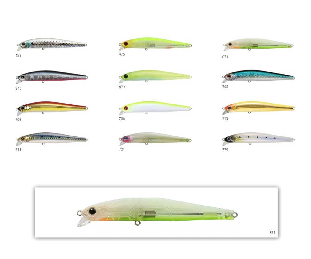 Zip Baits System Minnow Tidal 110F 871 110mm 14.5gr
