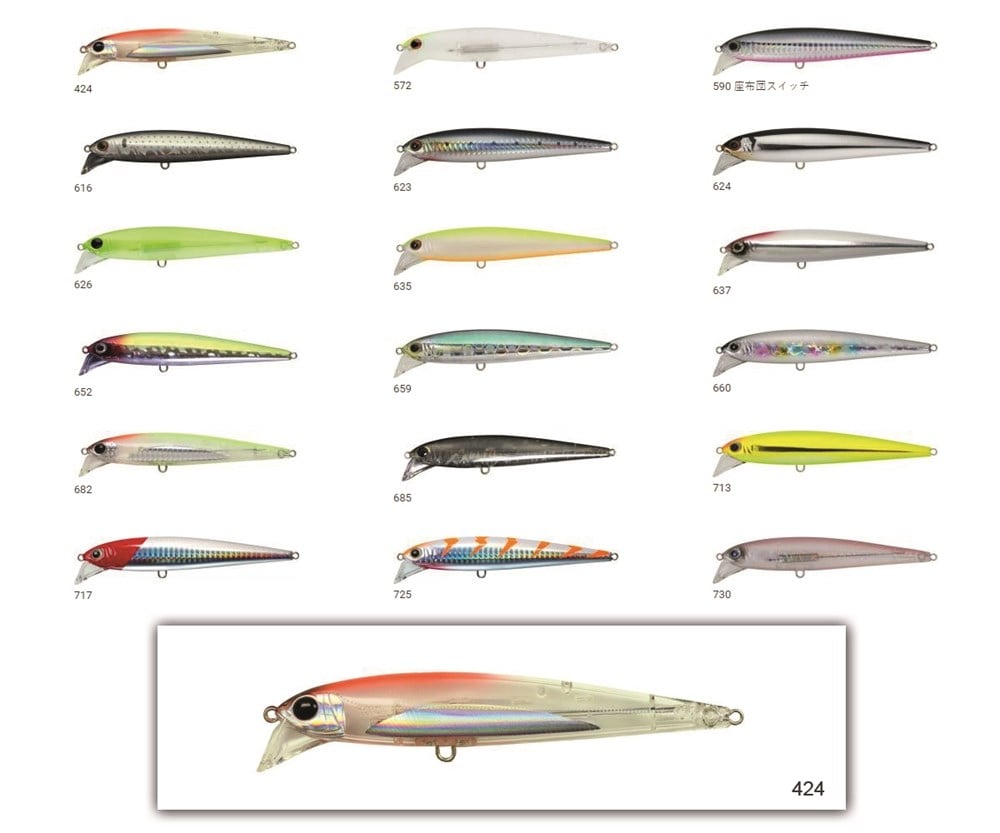 Zip Baits Whisper 127 424 127mm 19.5gr