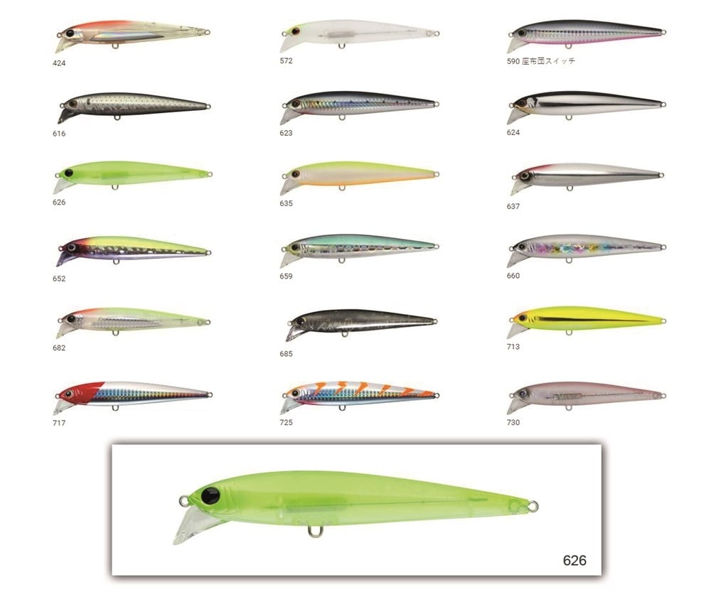 Zip Baits Whisper 127 626 127mm 19.5gr