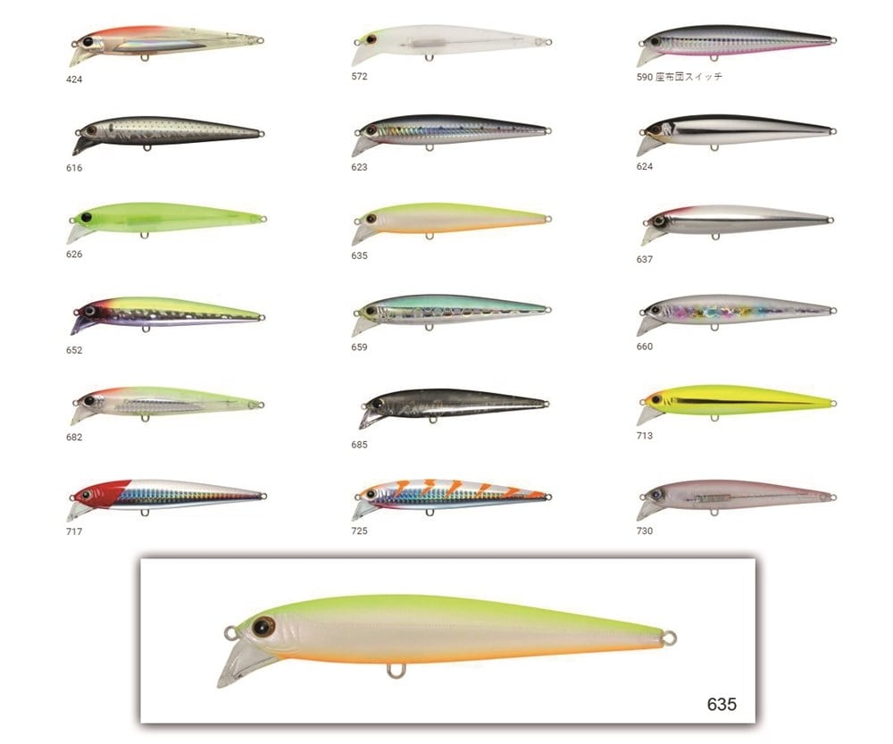 Zip Baits Whisper 127 635 127mm 19.5gr