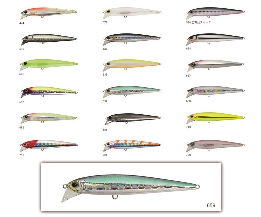 Zip Baits Whisper 127 659 127mm 19.5gr