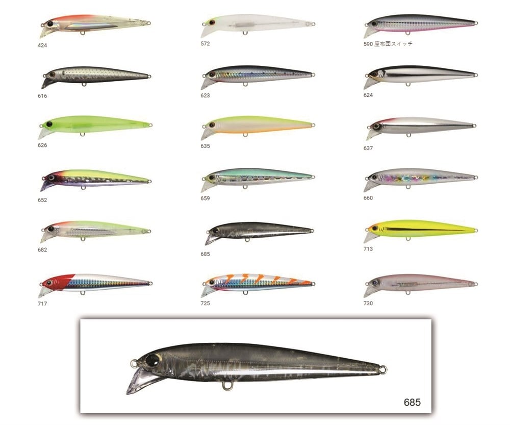 Zip Baits Whisper 127 685 127mm 19.5gr