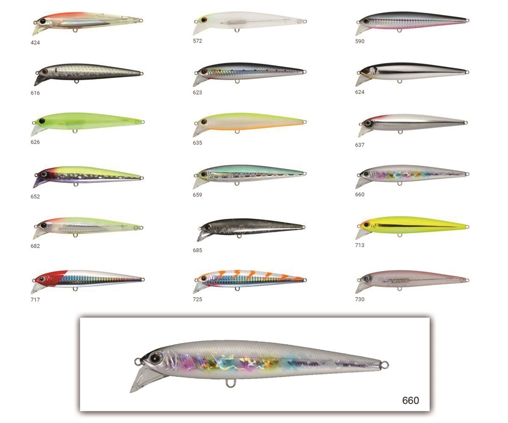 Zip Baits Whisper 96S 660 96mm 13.4gr