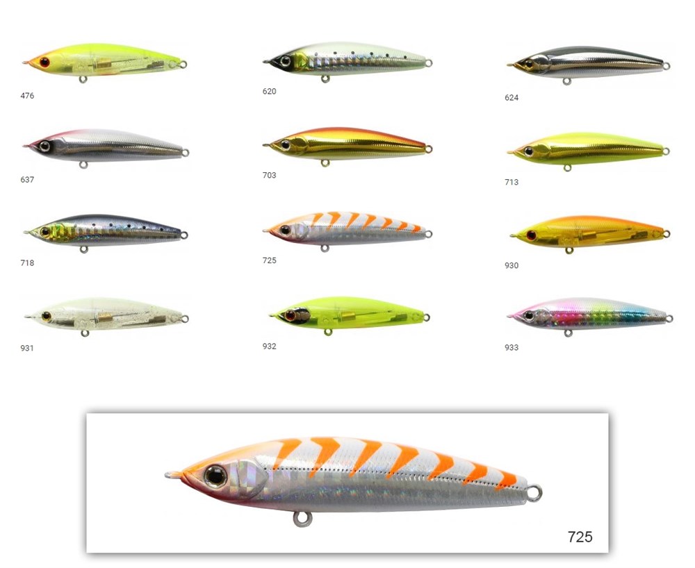 Zip Baits X-Trigger 62 725 62mm 7.8gr