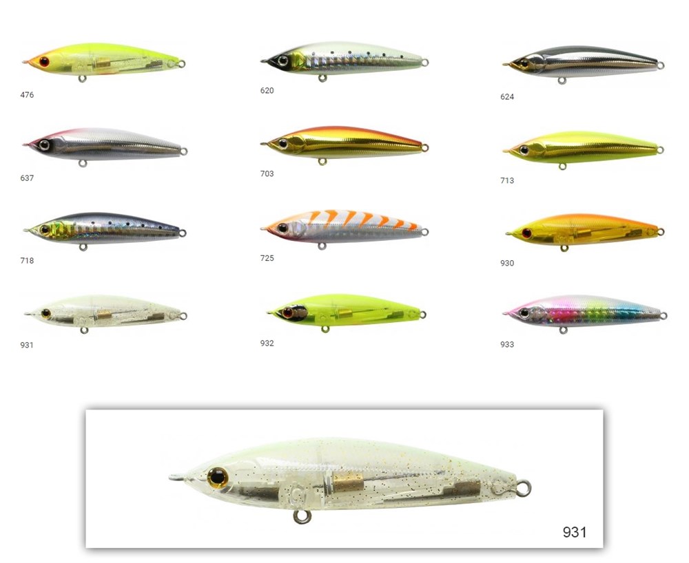 Zip Baits X-Trigger 62 931 62mm 7.8gr