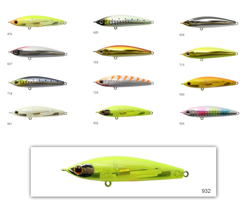 Zip Baits X-Trigger 62 932 62mm 7.8gr