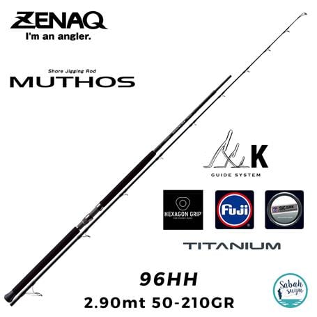 ZENAQ DEFI MUTHOS ルアーロッド Zenaq Defi Muthos DM 96HH (K) 290cm 50-210gr Shore Jigging Kamış