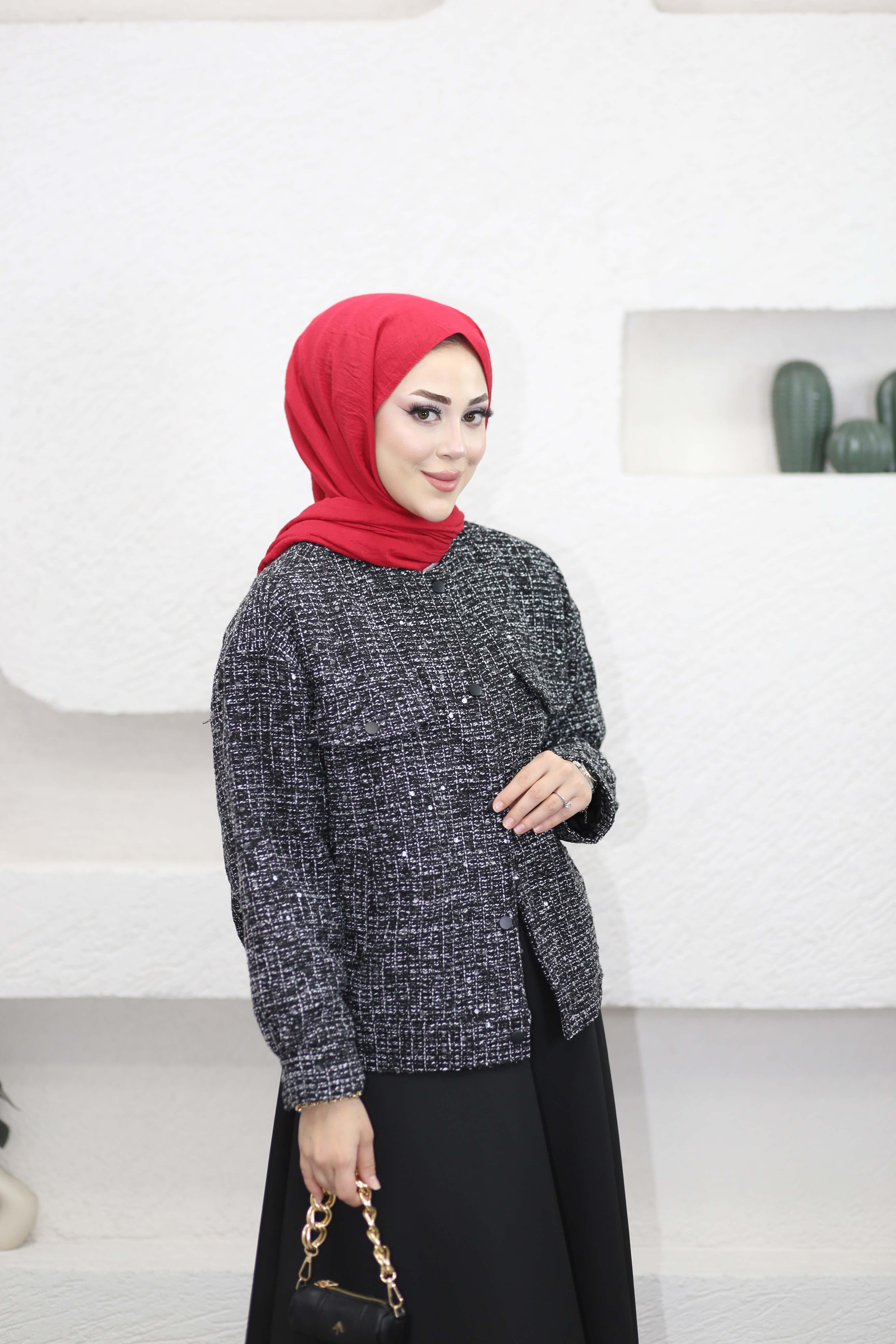 Tüvit Ceket Siyah 5050