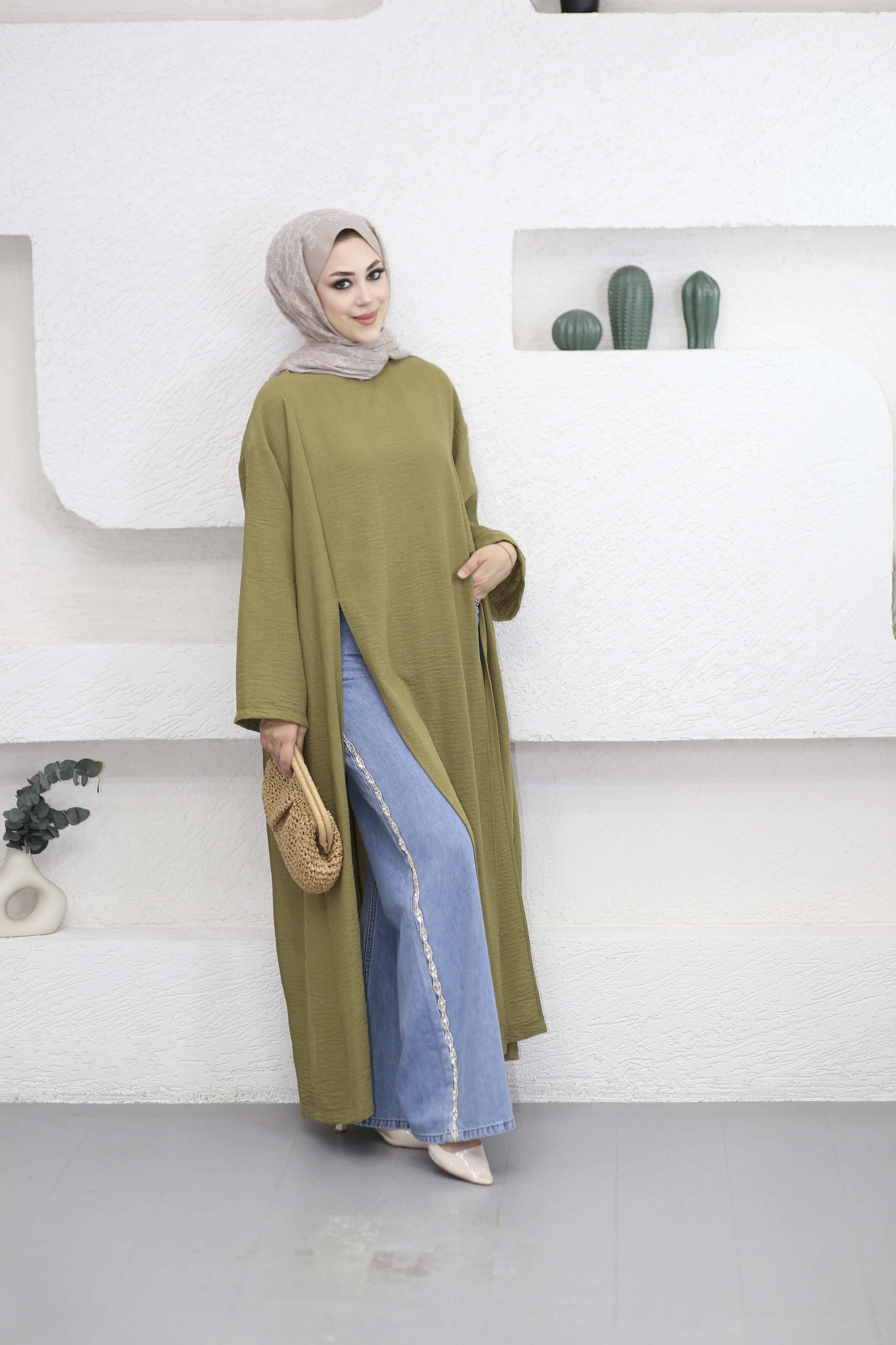Berrin Tunik Yeşil 8494