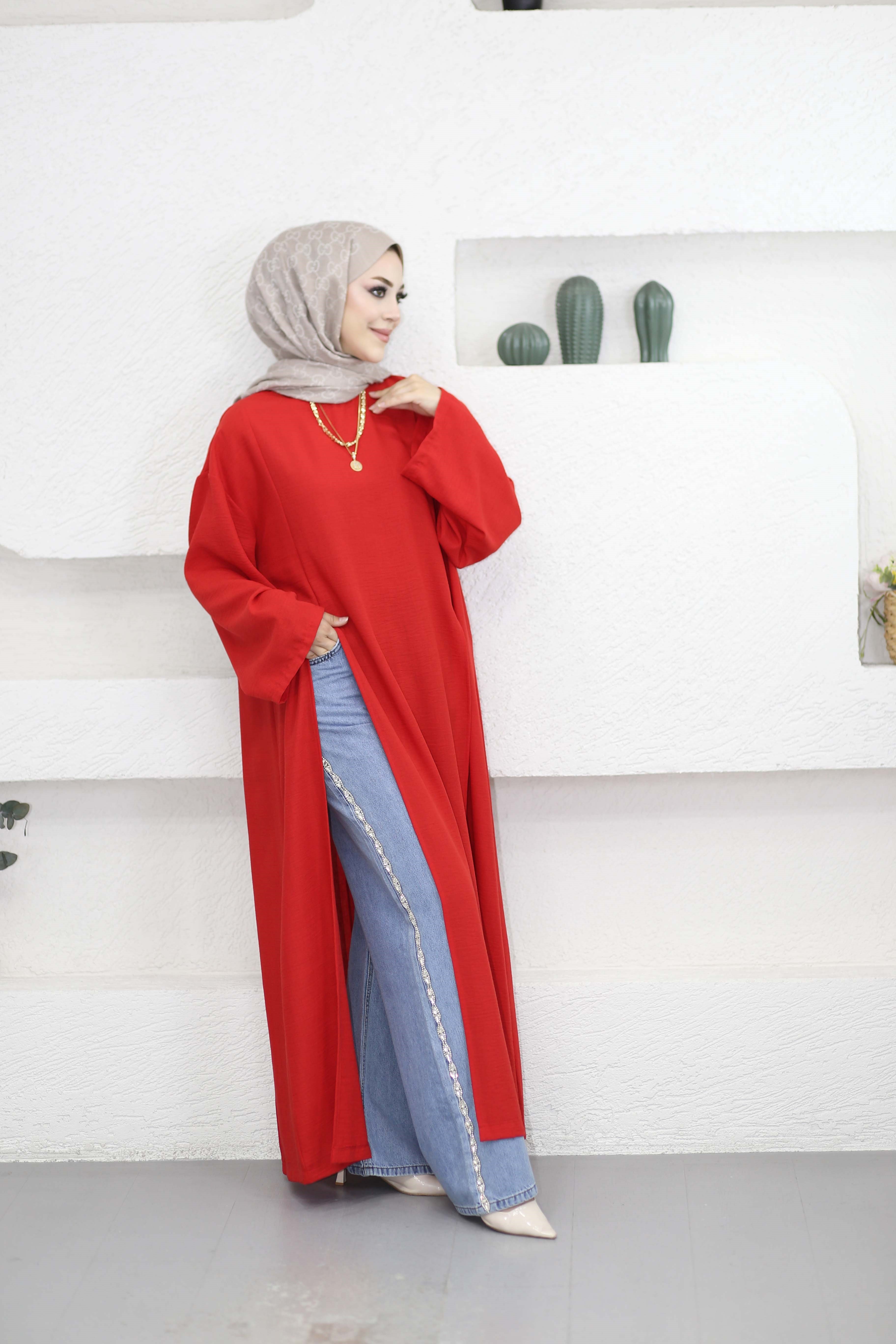 Berrin Tunik Kırmızı 8494
