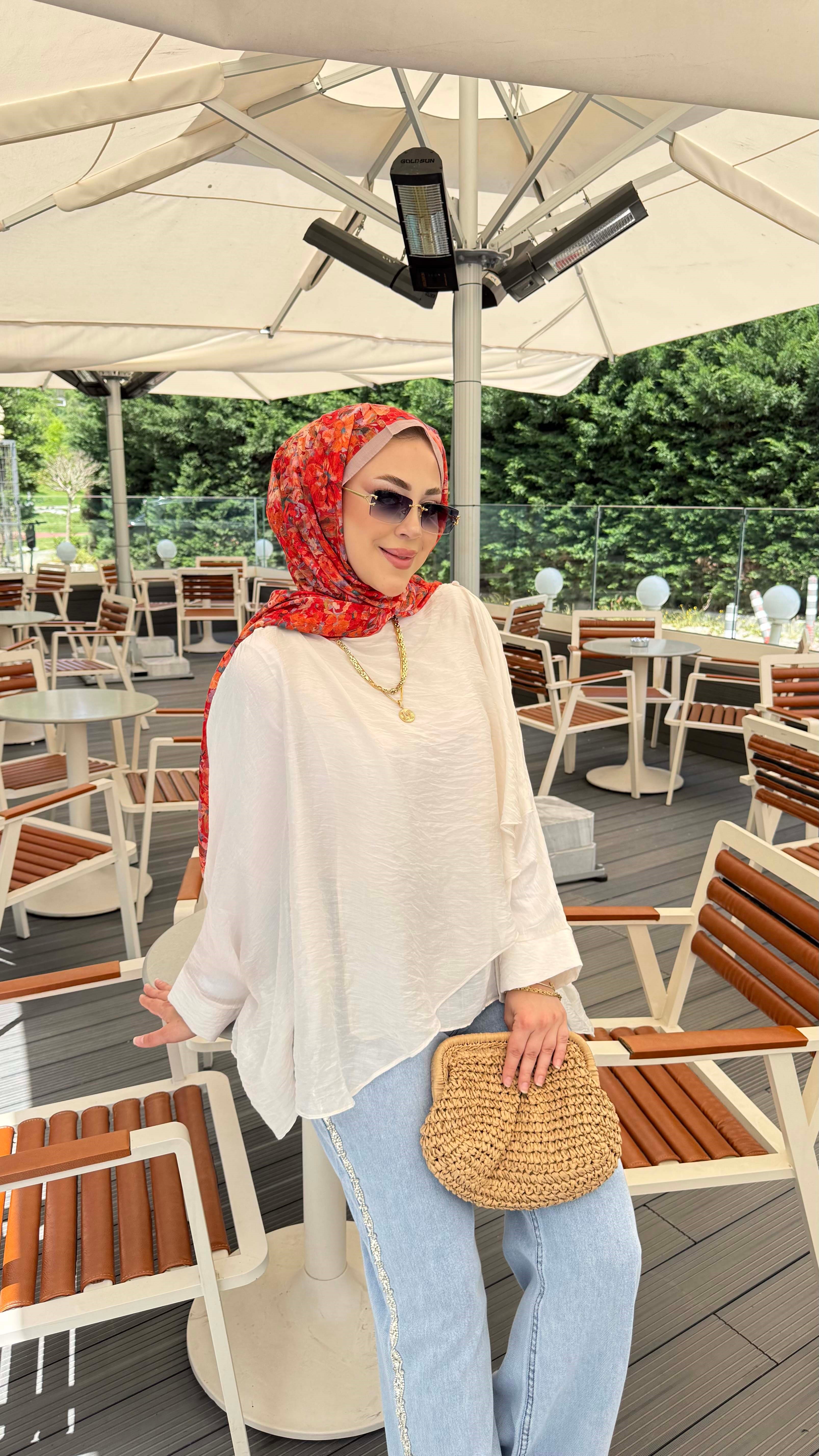 Liva Tunik Beyaz 5420