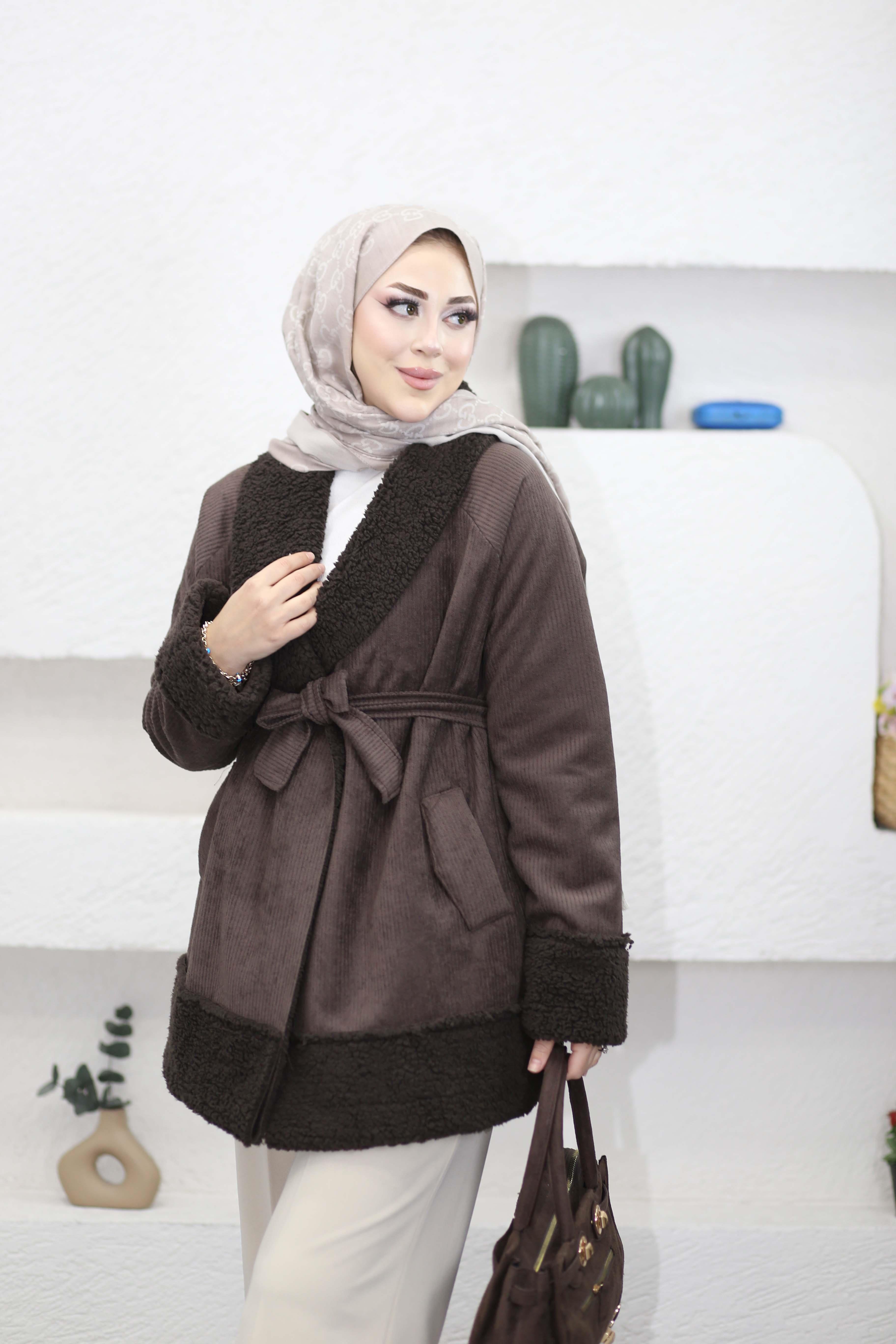 Kadife Kaban Kahverengi 281