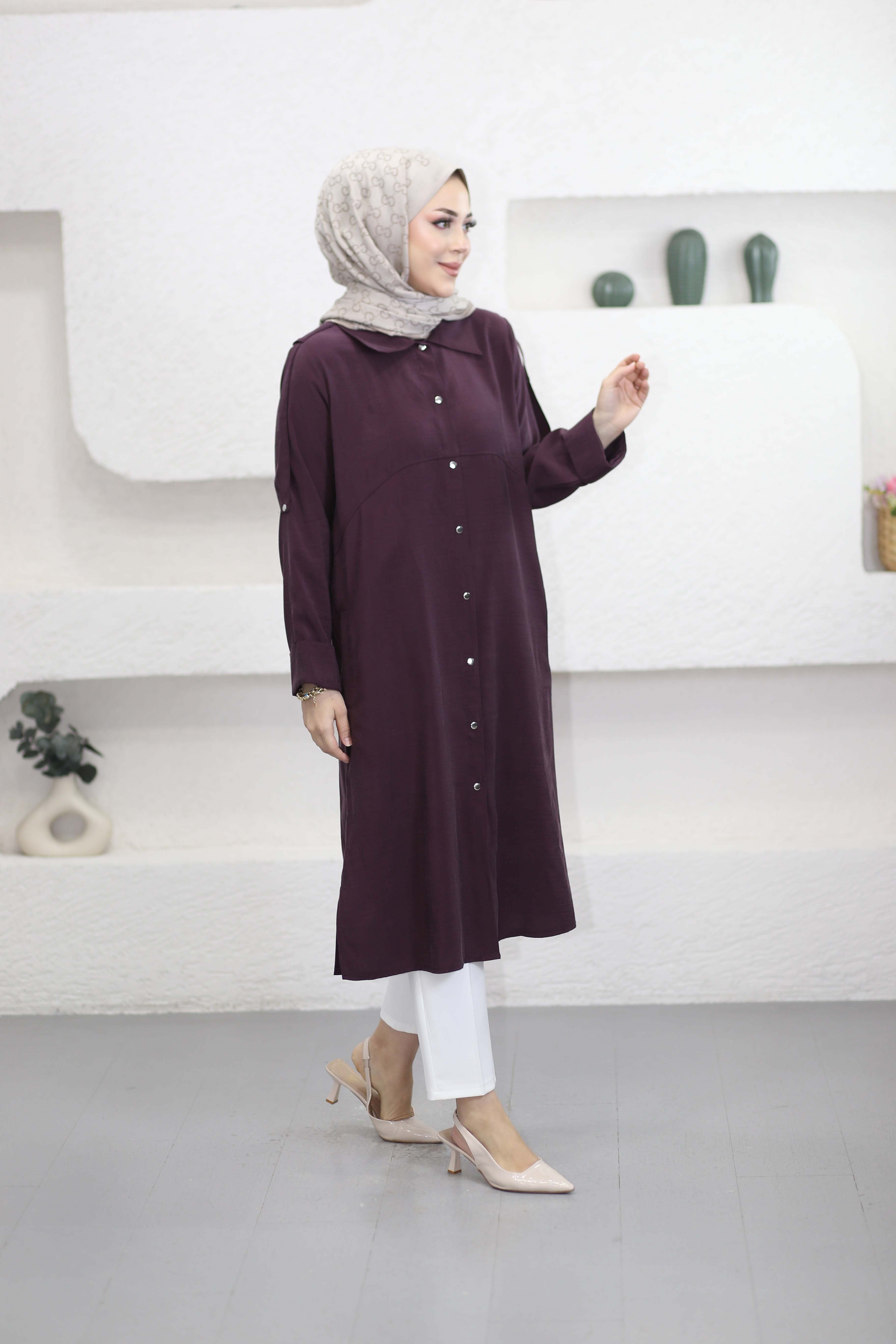 Çıçıtlı Araboy Kap Mürdüm 4529
