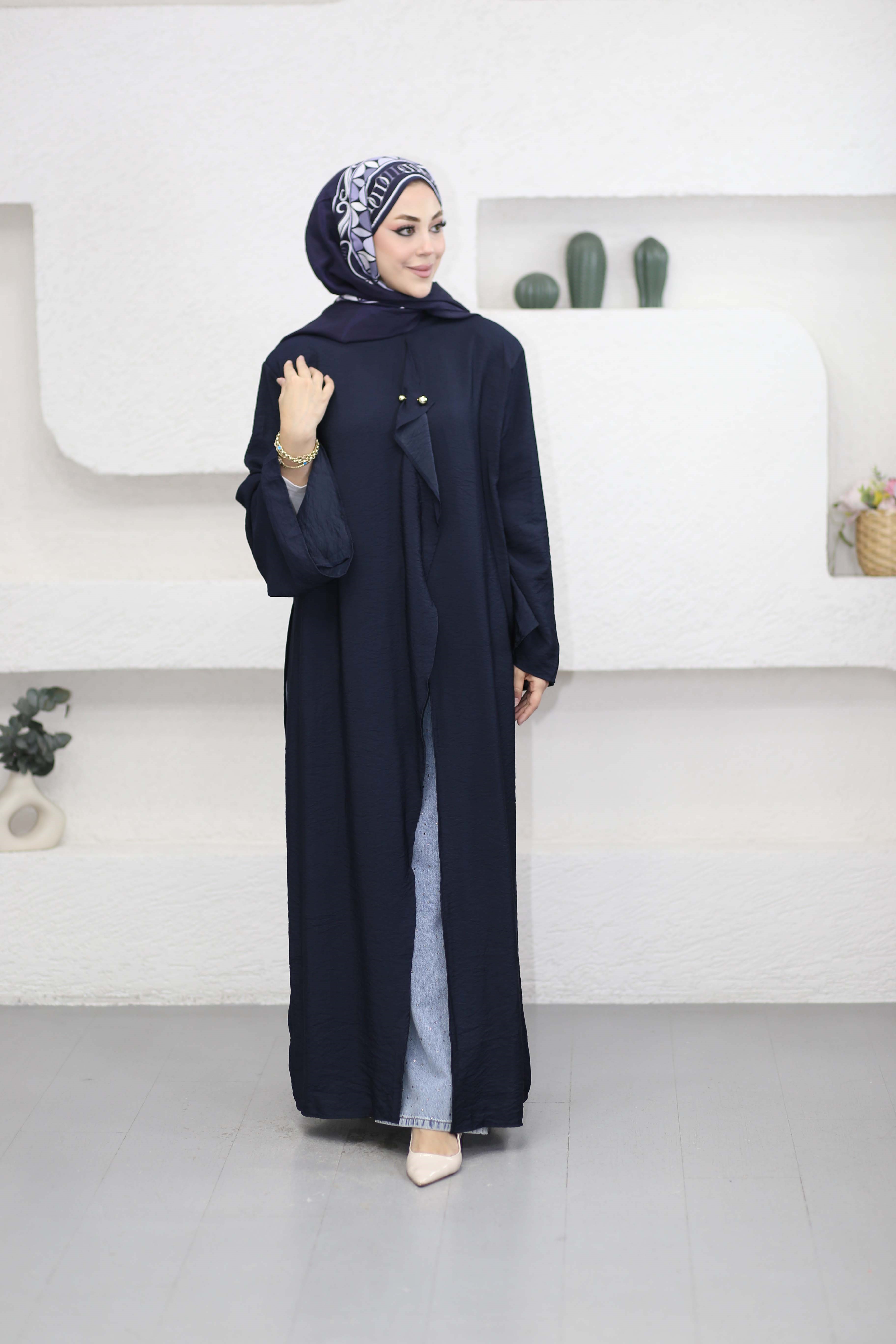 Nazan Tunik Lacivert 9017