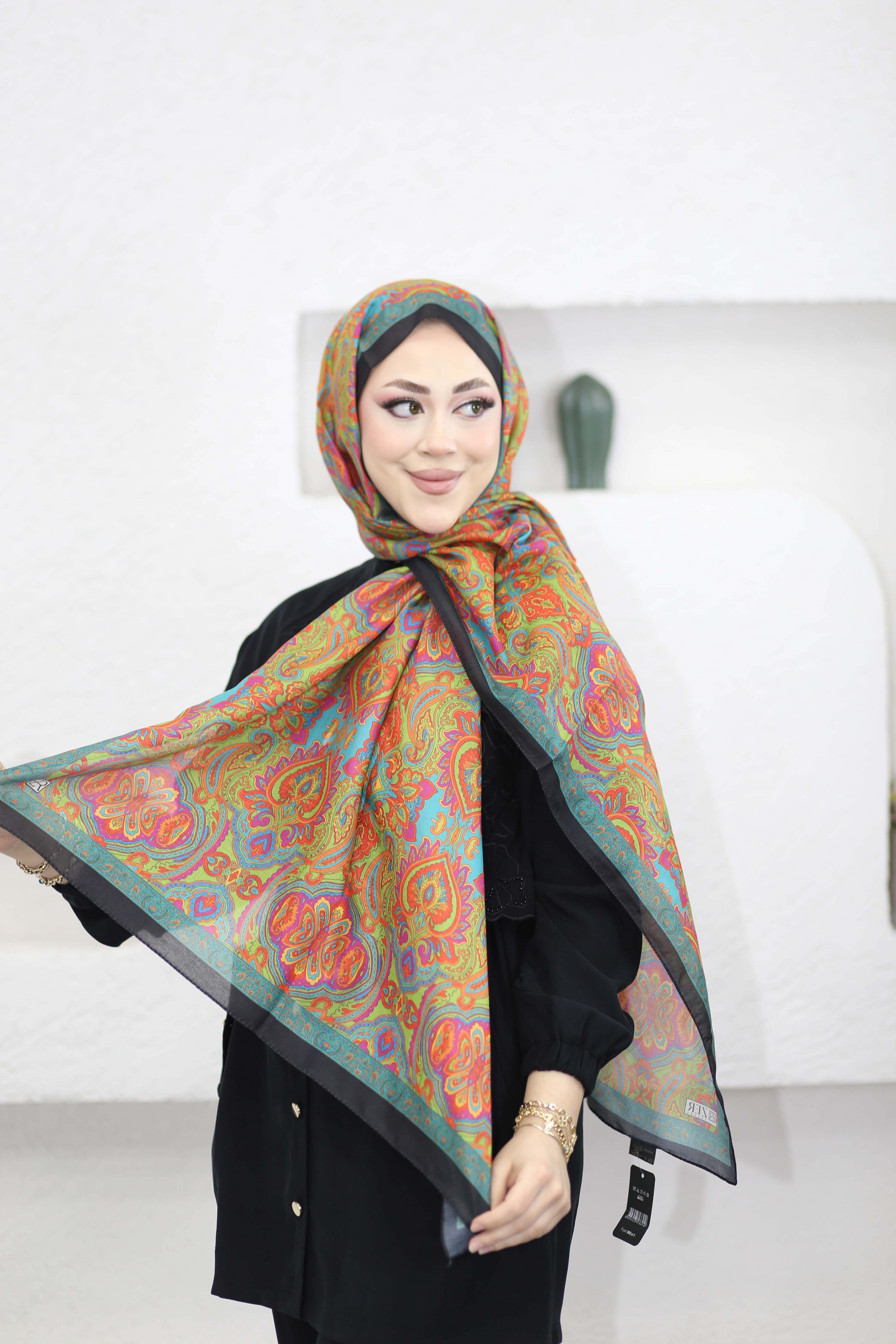 Zerda Şal Yeşil 8342