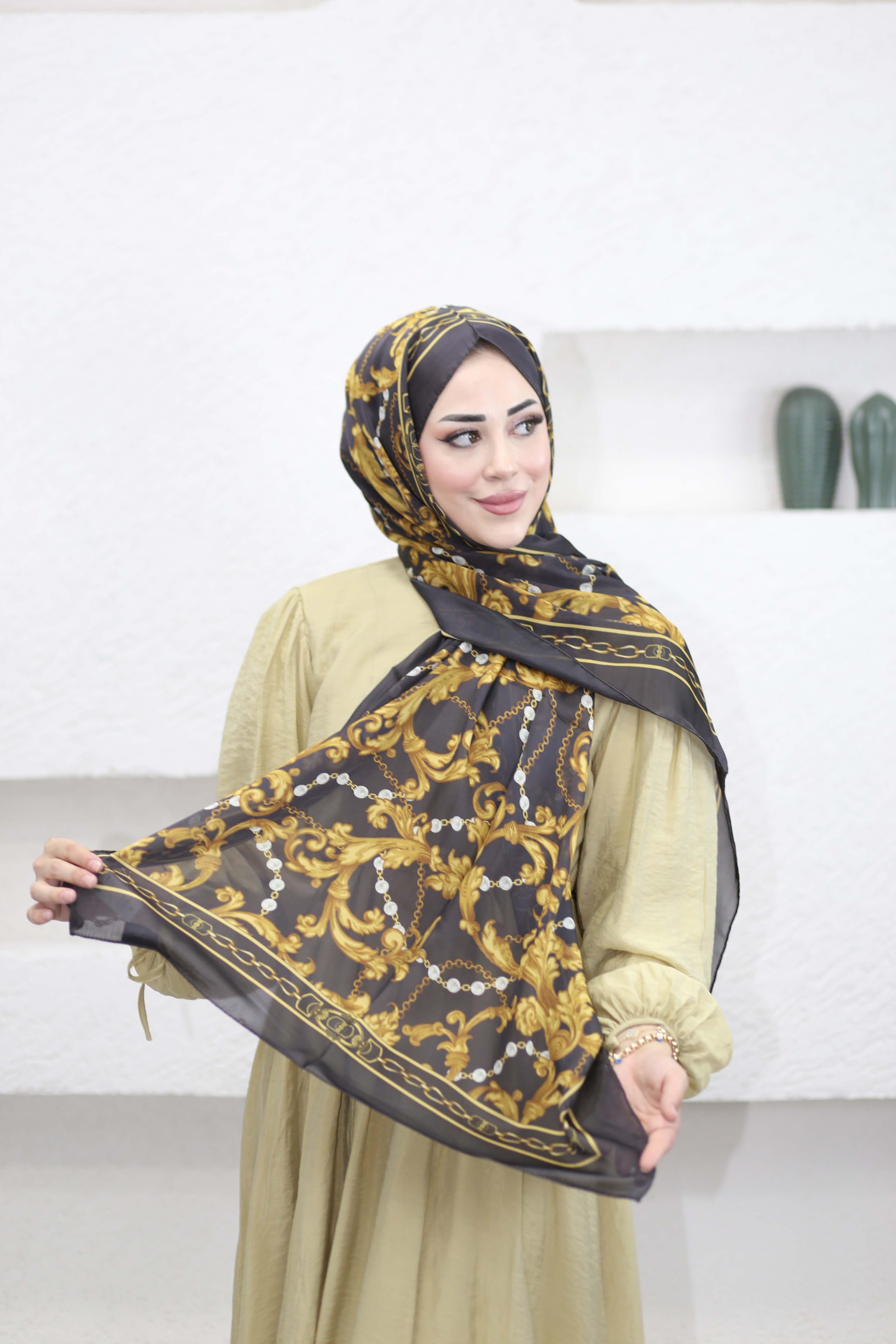 Versace Şal Acı Kahve 5061