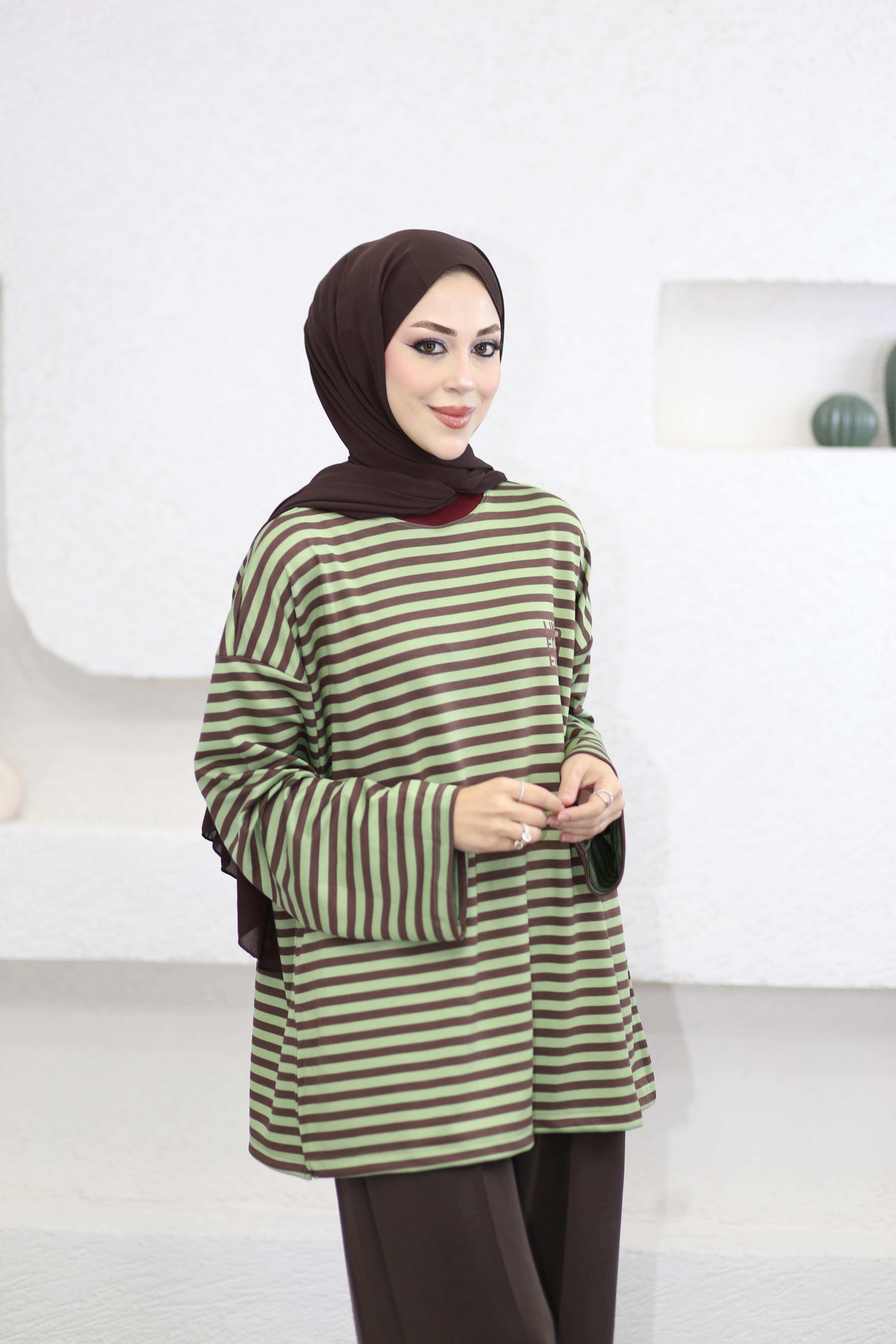 Prenses Sweat Fıstık Yeşil 390