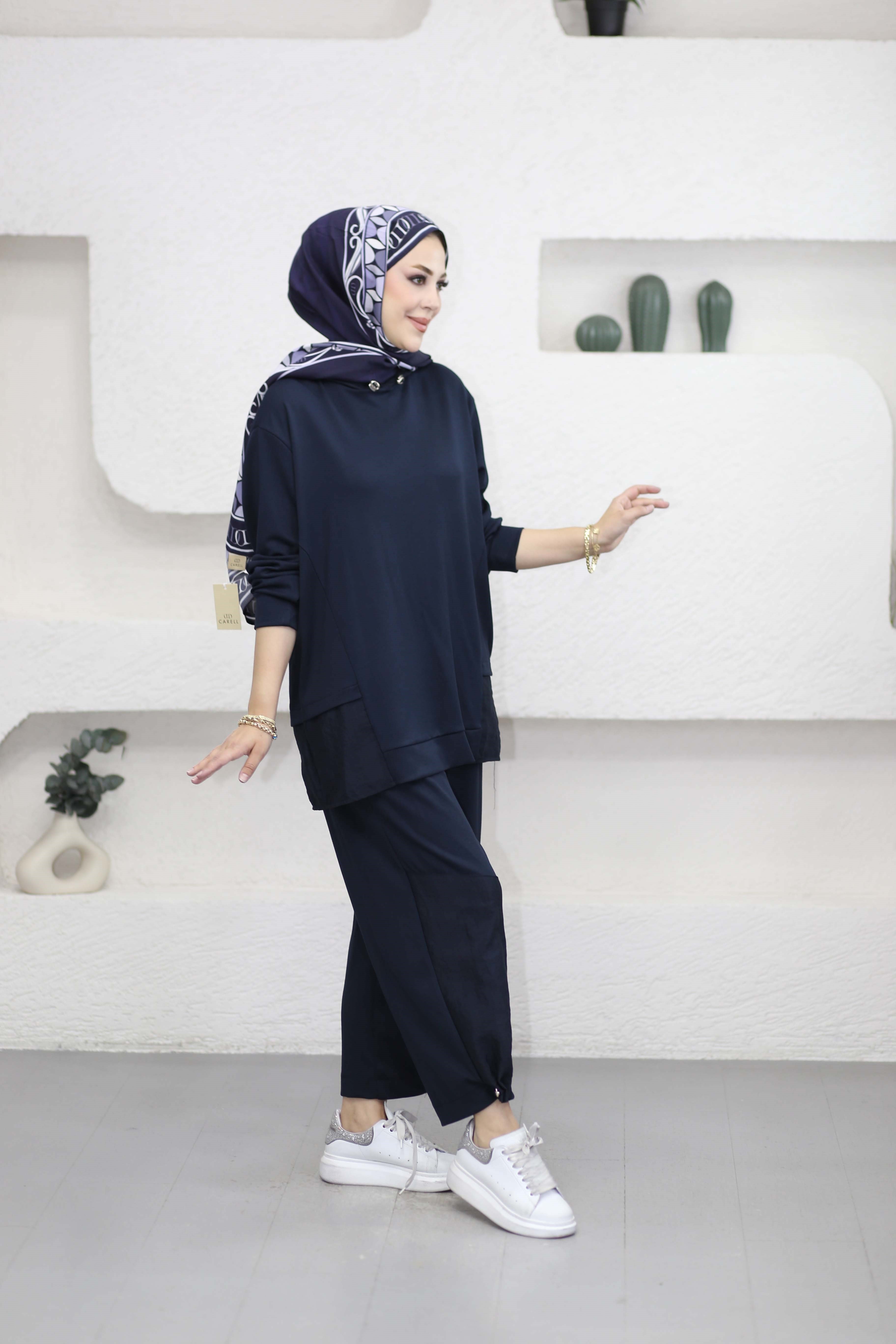 Yan Paraşüt Spor Takım Lacivert 22887