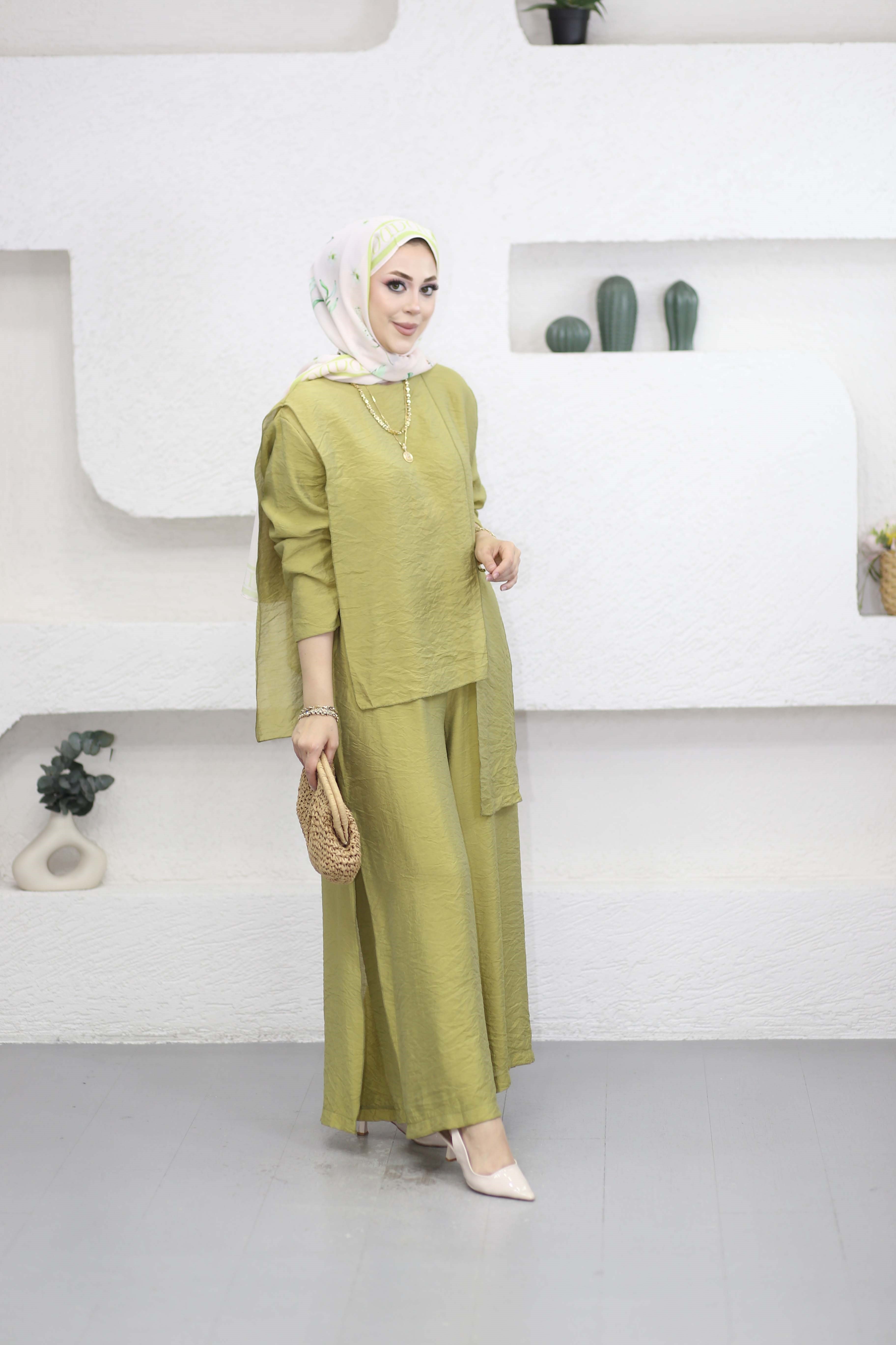 Elora Takım Fıstık Yeşil 2928