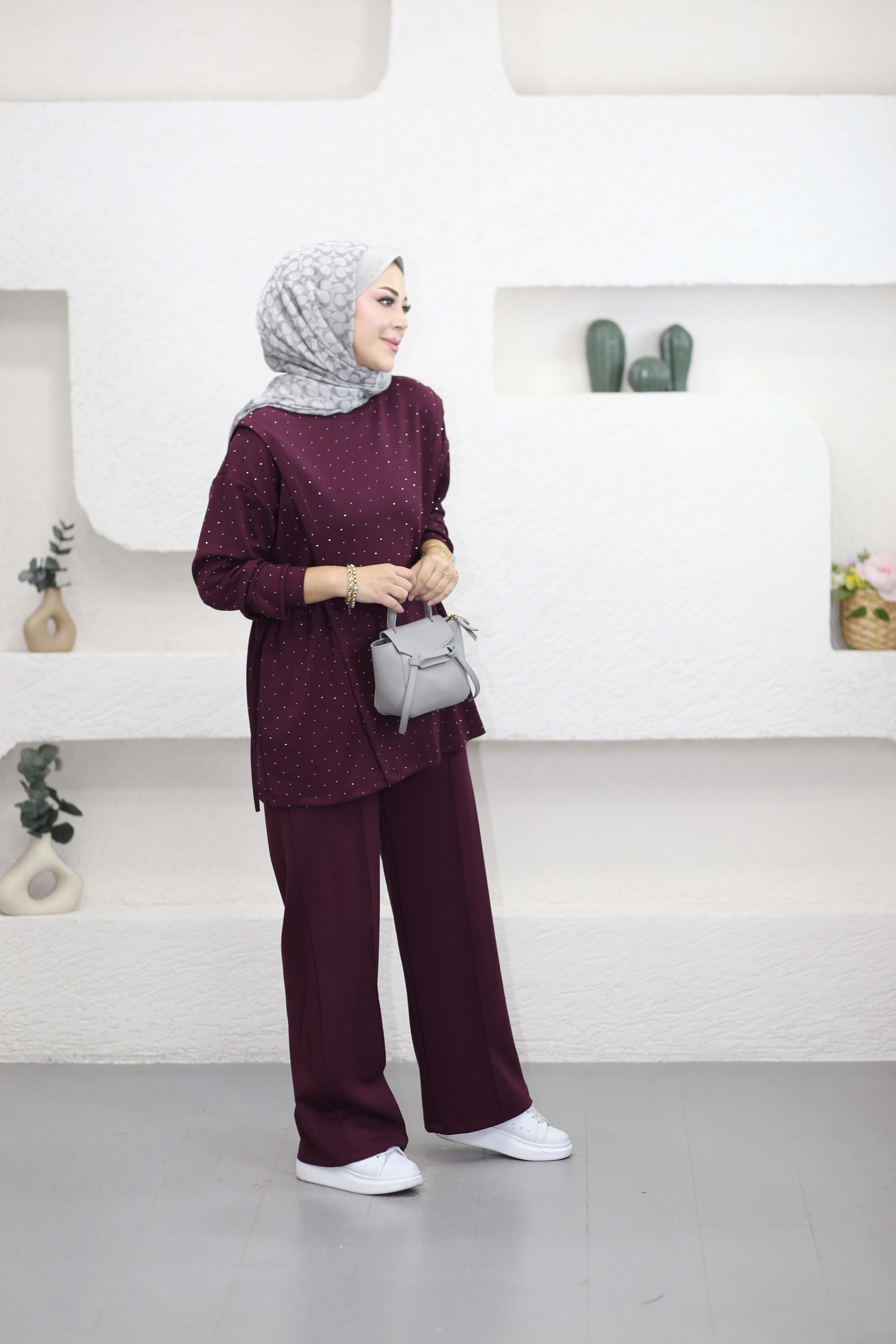 Perry Takım Bordo 9400