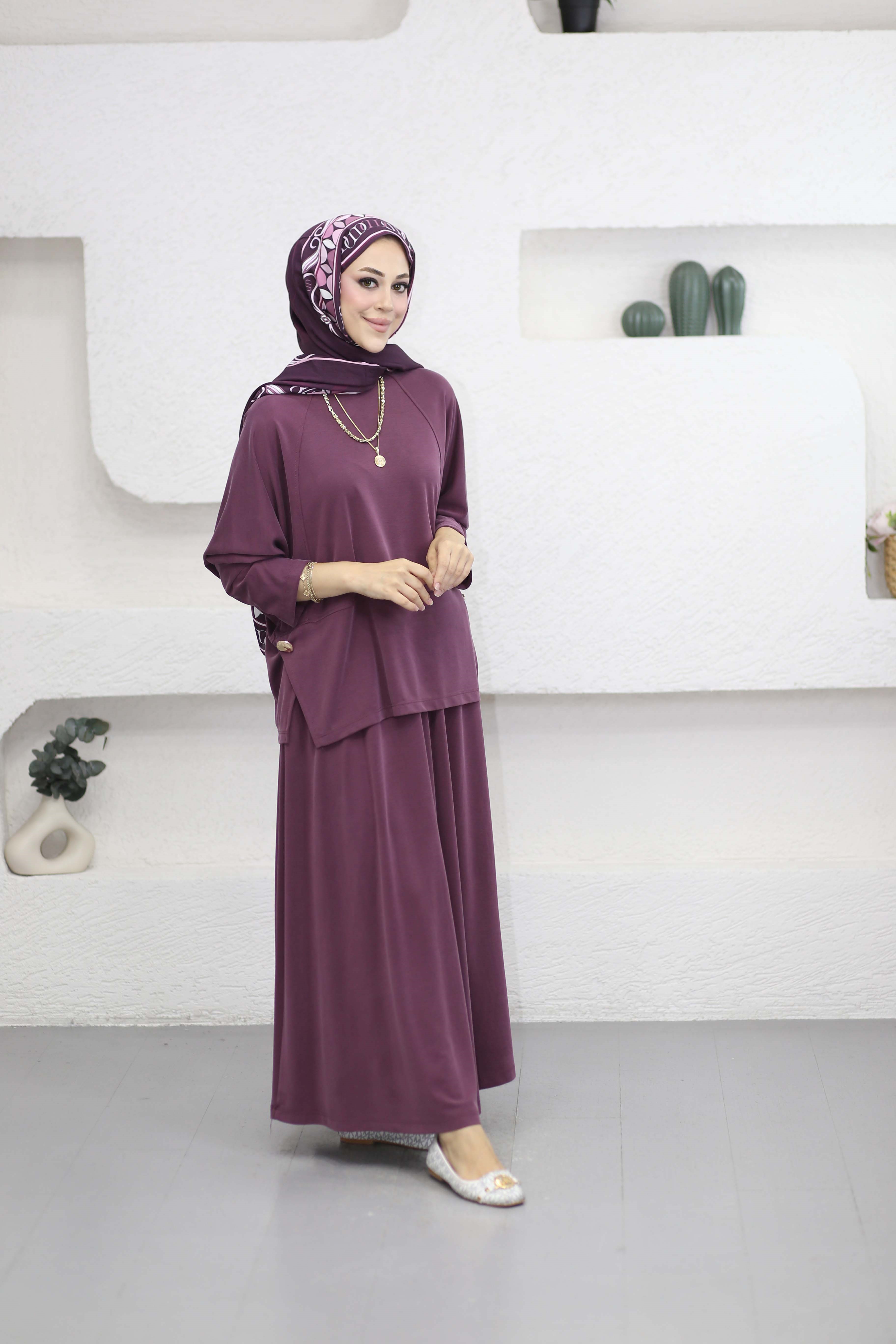 Oryo Takım Bordo 2681