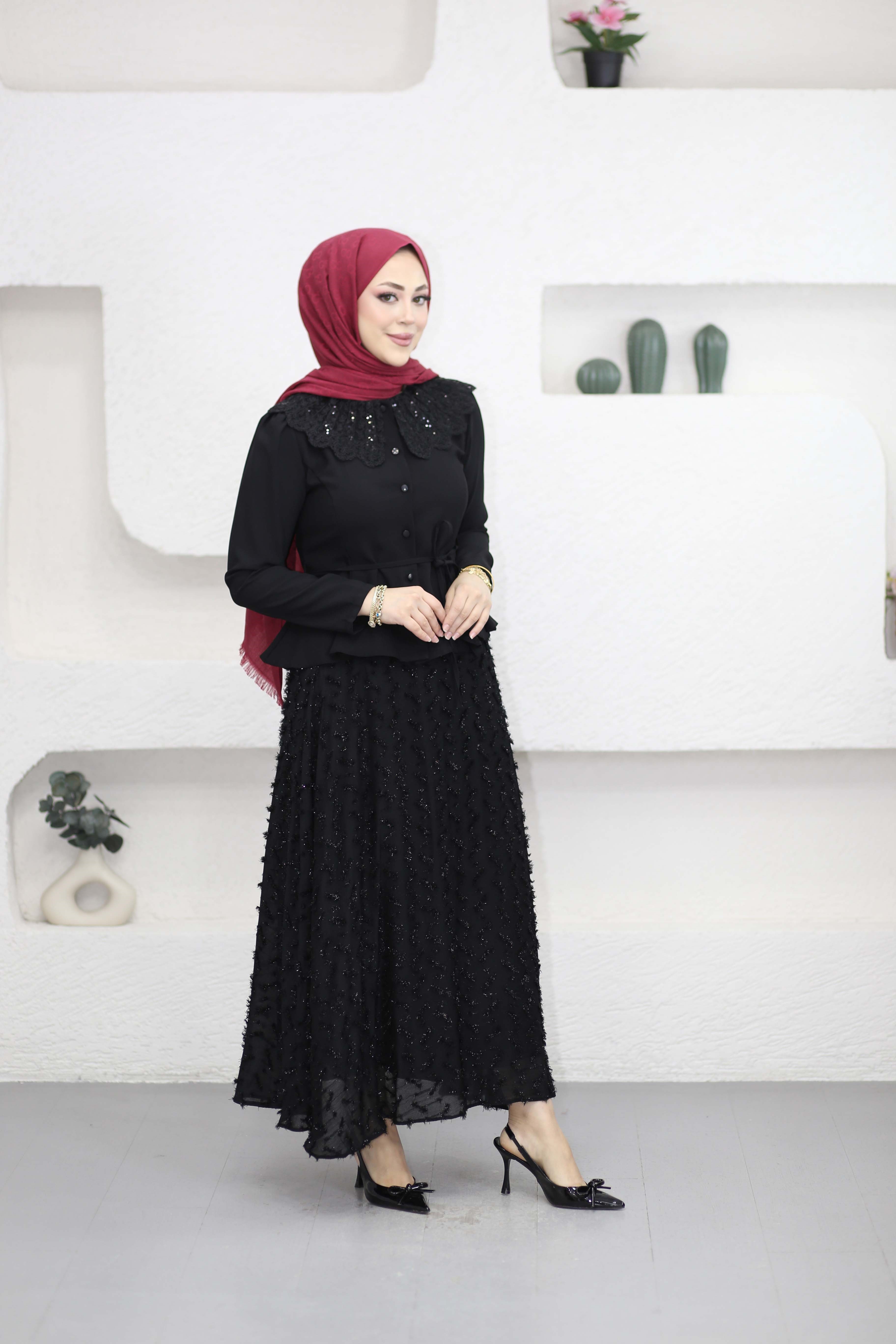 Mabel Takım Siyah 7287