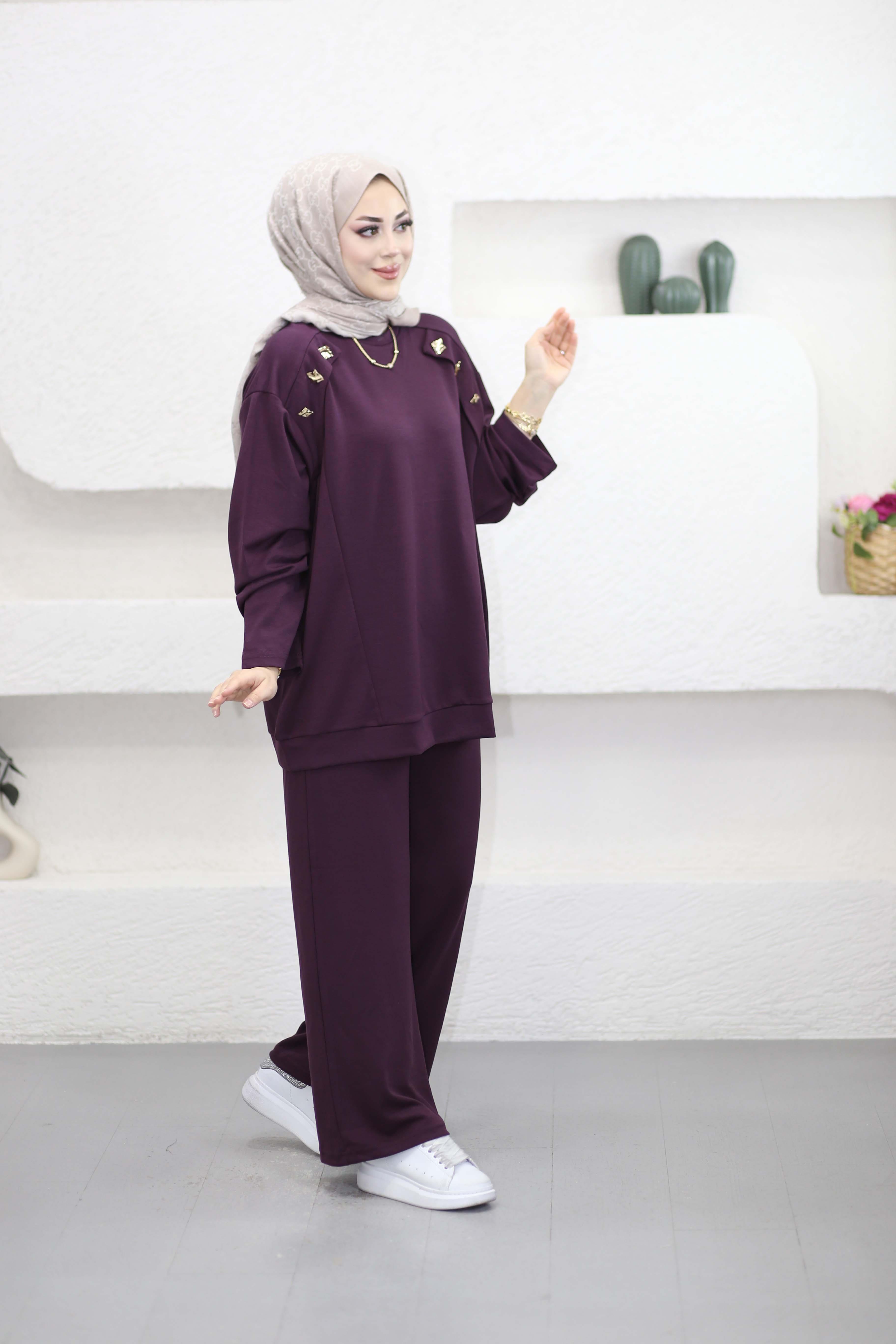 Stil Takım Mürdüm 6076