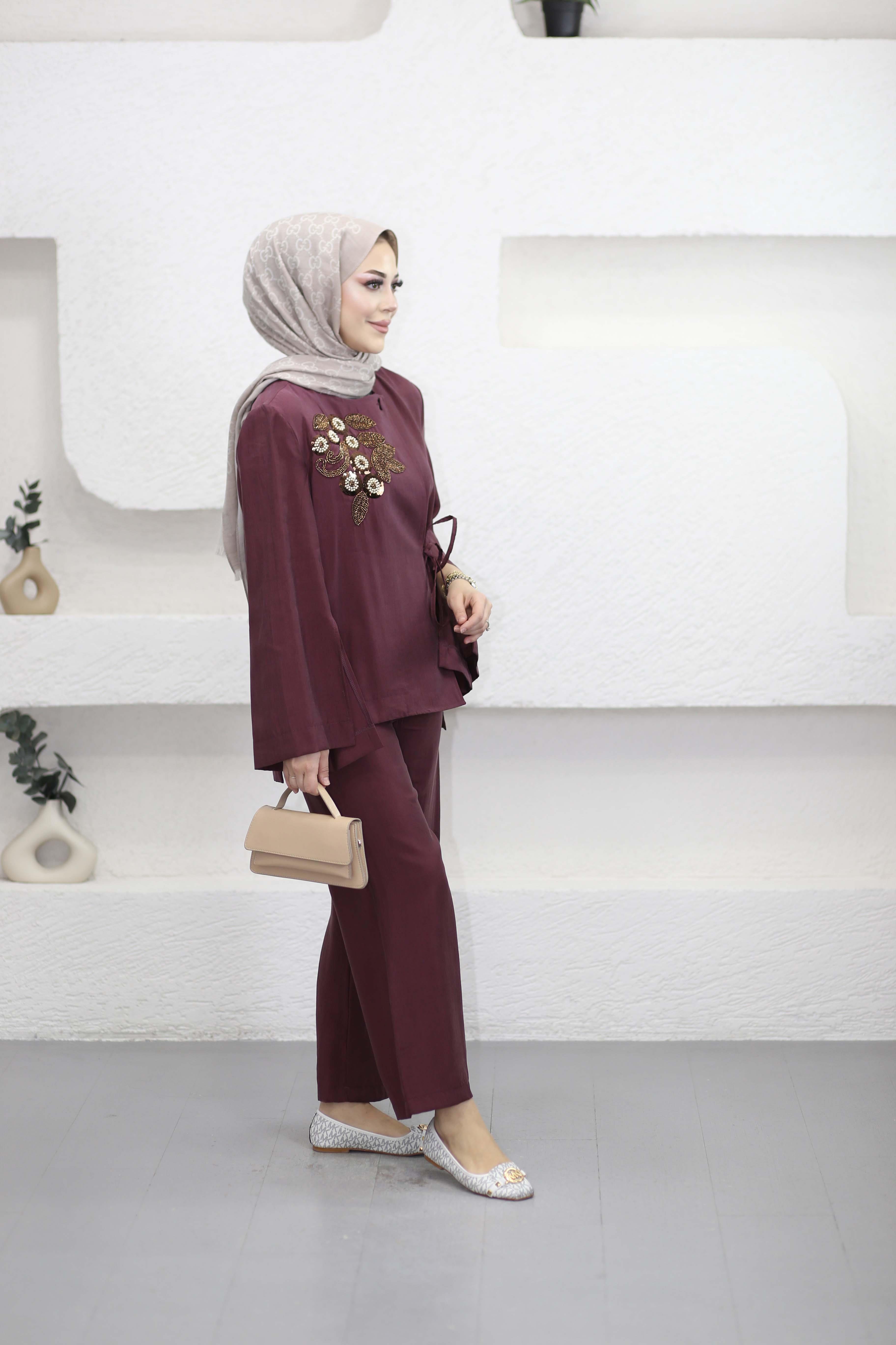 Morocco Takım Bordo 5706