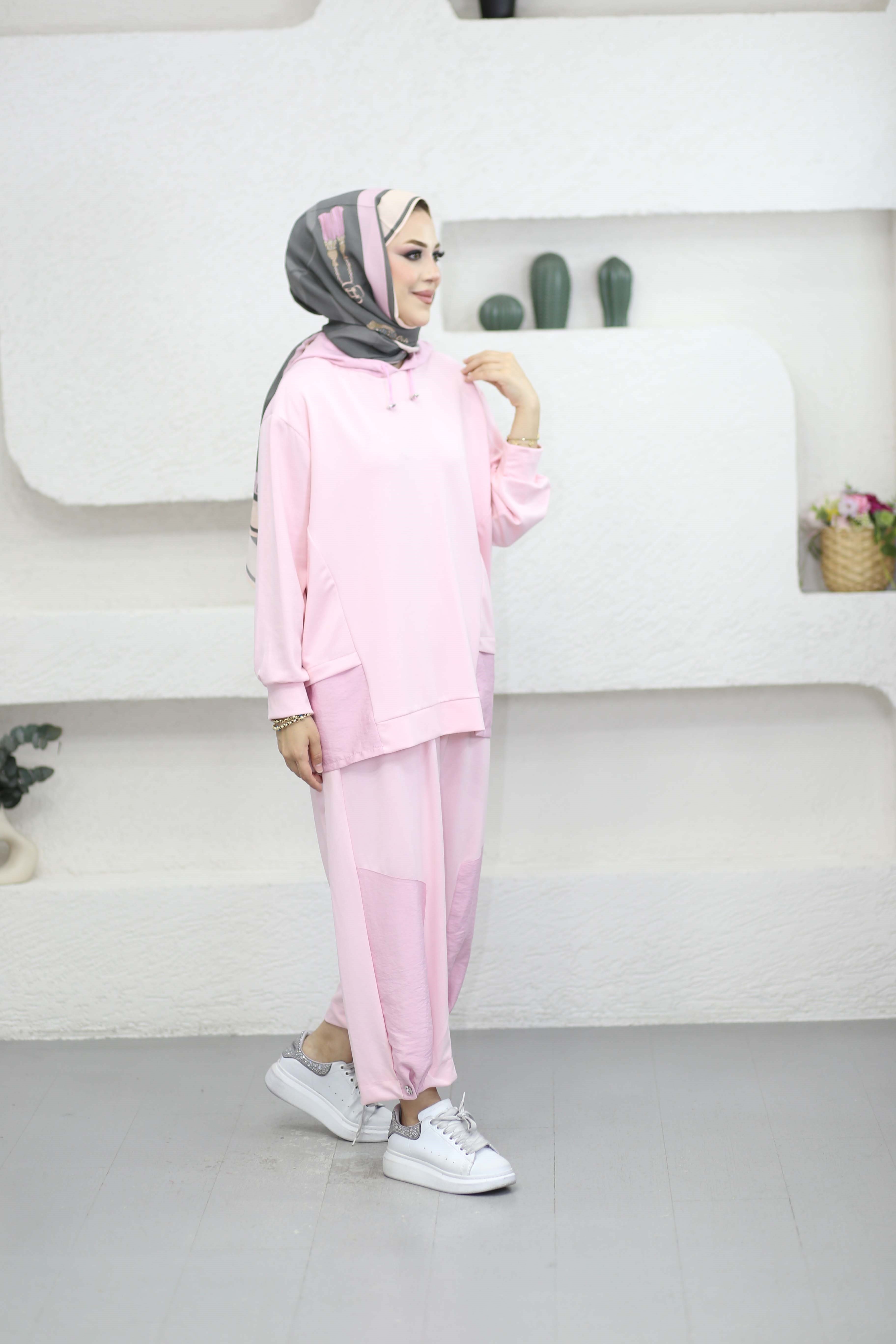 Yan Paraşüt Spor Takım Pembe 22887