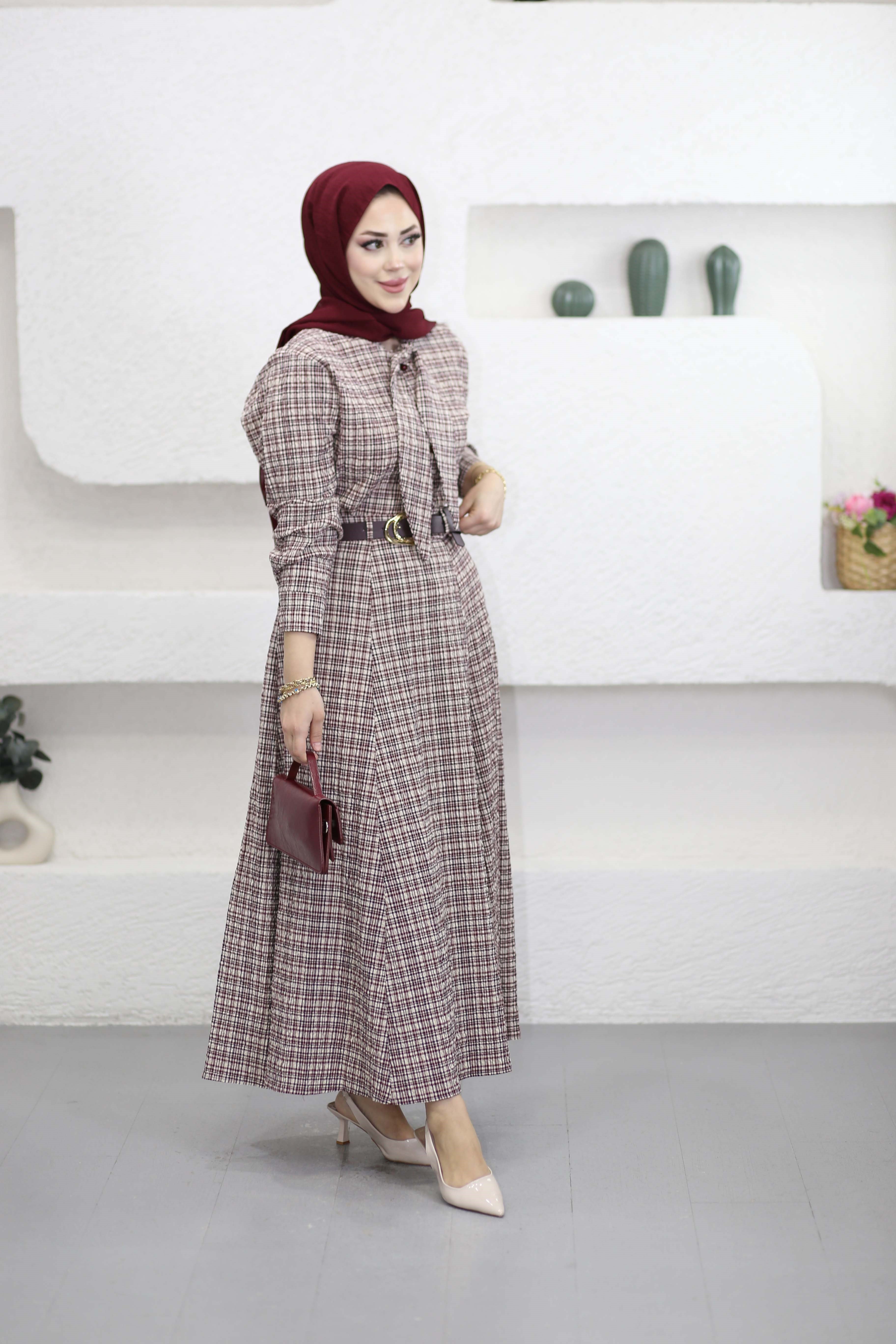 Brümcük Ekose Takım Bordo 2287